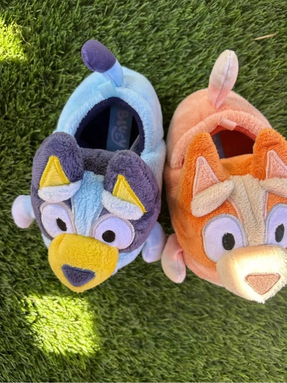 Bluey slippers and shoes size 5/6 toddler